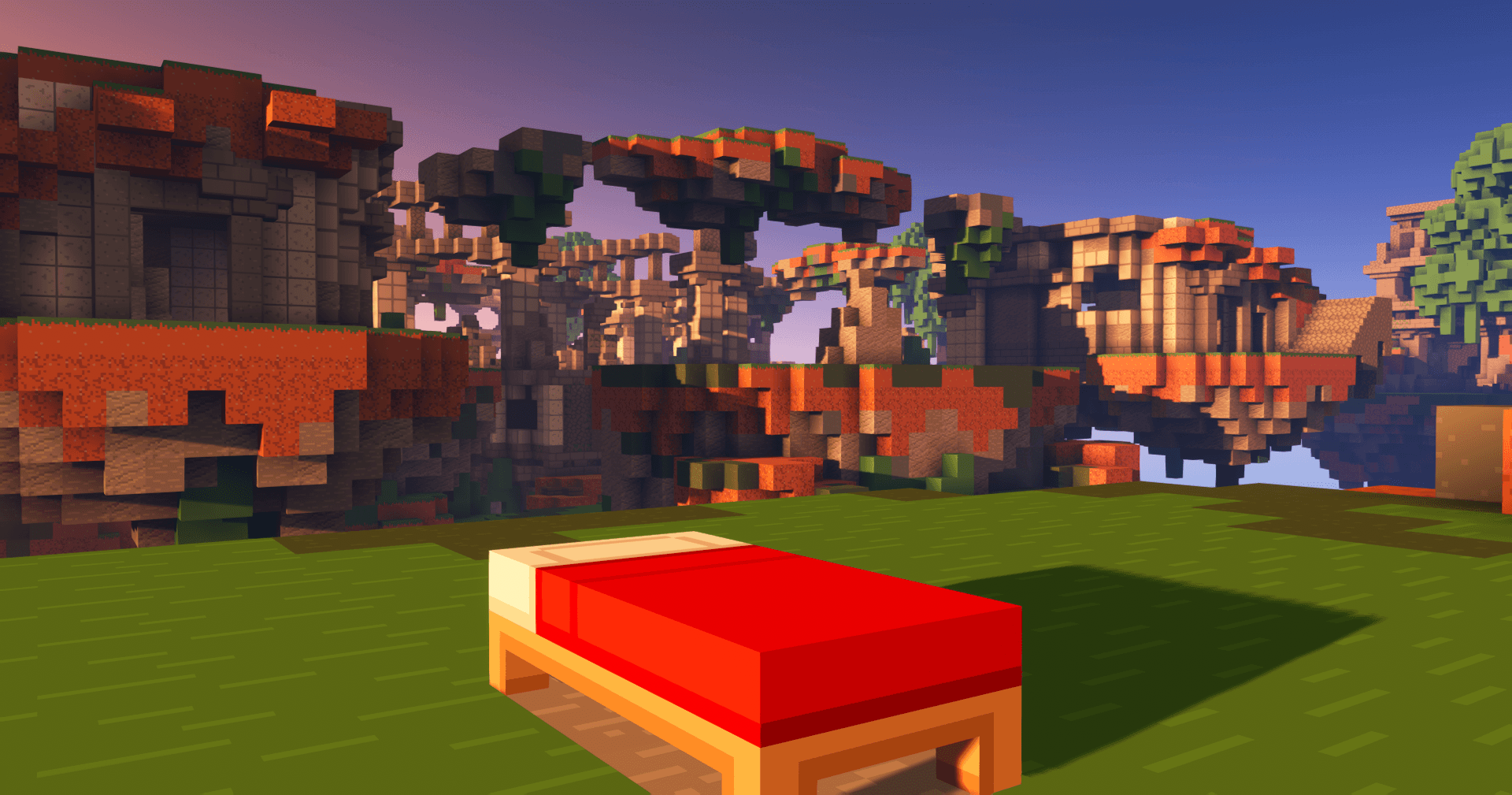 Minecraft BedWars map Amazon