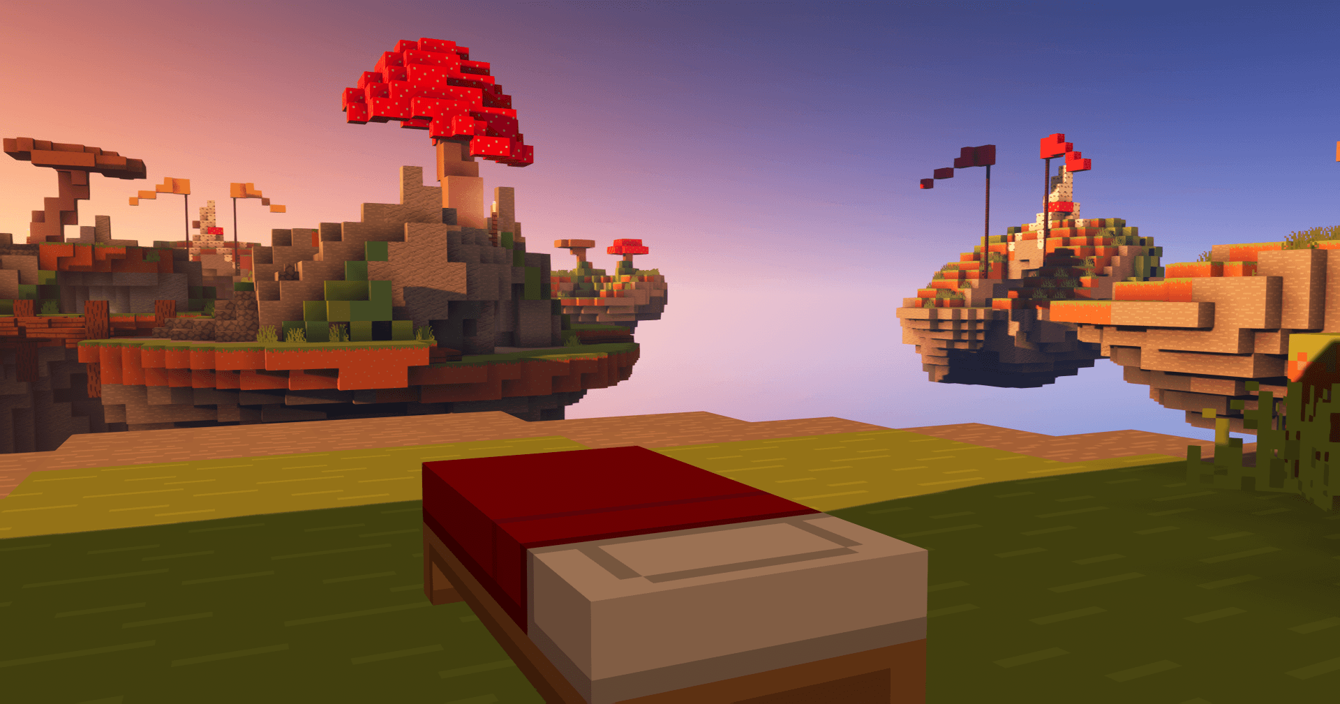 Minecraft BedWars map Boletum