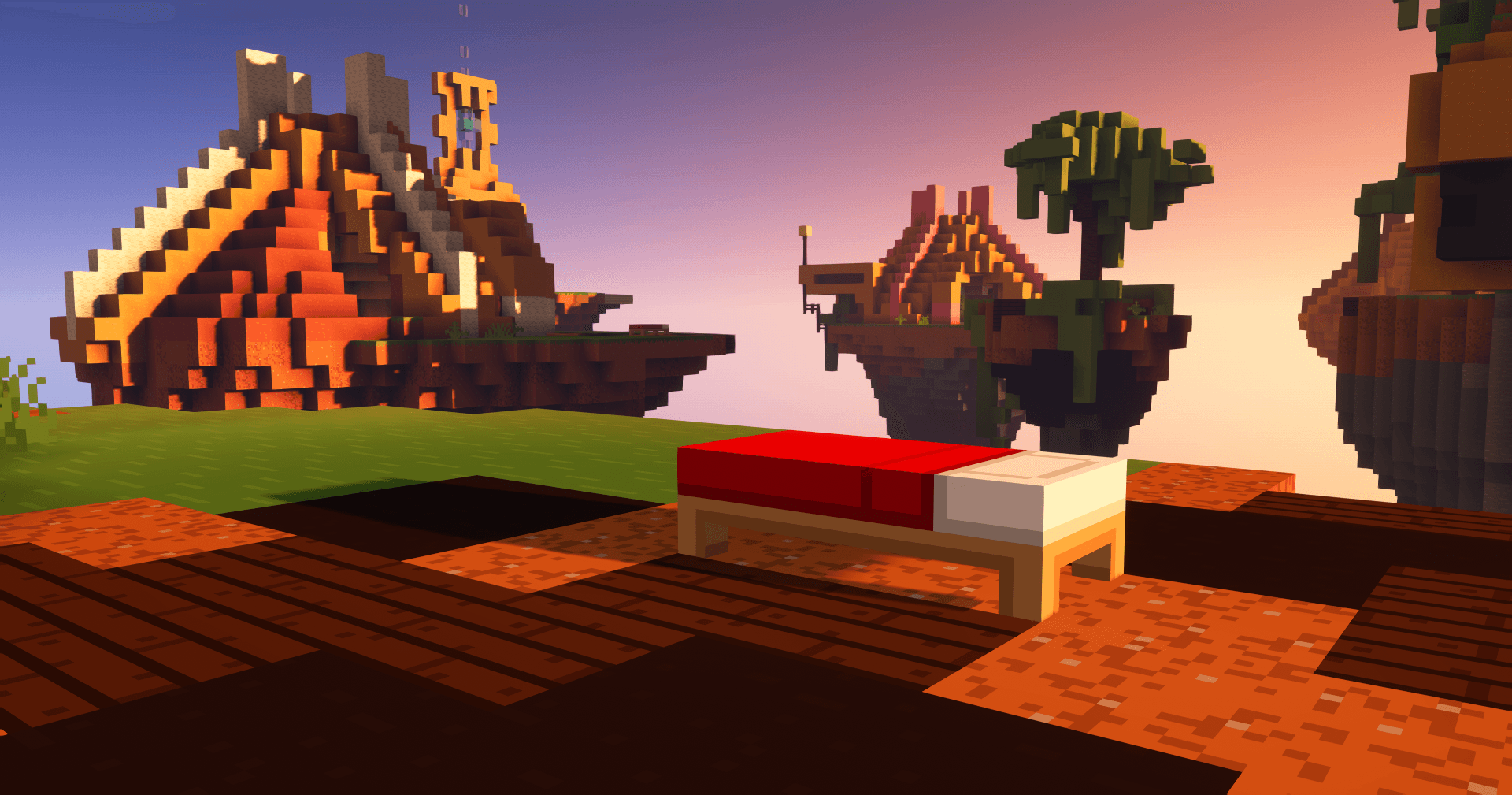 Minecraft BedWars map Zarzul